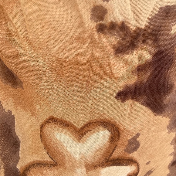 Benjamin A | Y2K Tan Cowl Neckline Maxi Dress - Picture 6 of 8